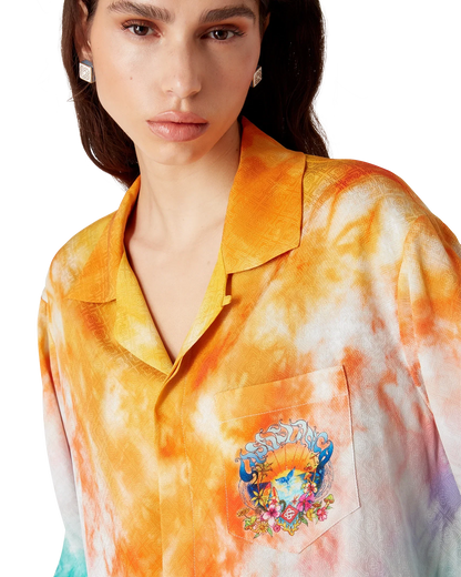 Surf Trip Long Sleeve Long Sleeve Silk Shirt