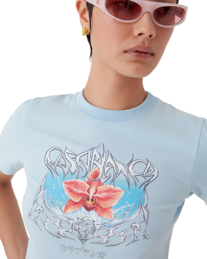 Blades Cropped Short Sleeve T-Shirt