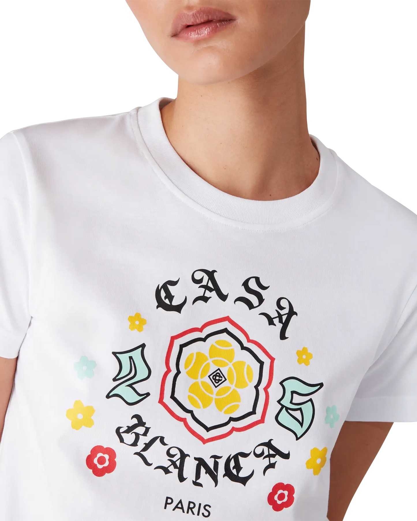 Emblem Fitted Short Sleeve T-Shirt