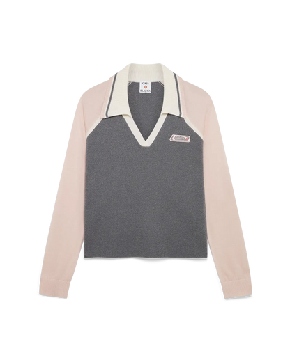 Merino Tennis Long Sleeve Polo