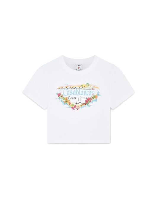Los Angeles Store Cropped Baby Tee