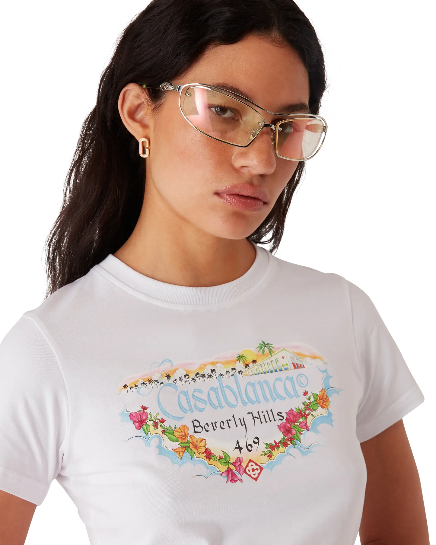 Los Angeles Store Cropped Baby Tee