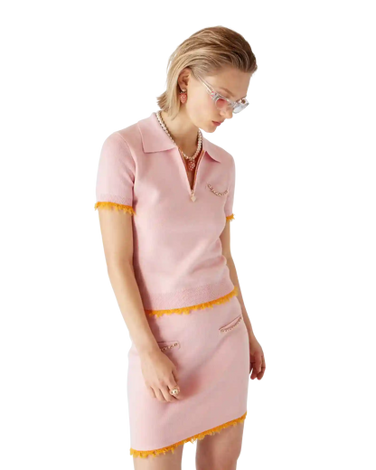 Double Face Polo Shirt