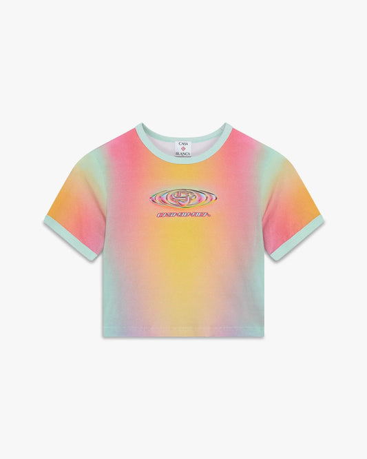 Glass Gradient Printed Baby Short Sleeve T-Shirt