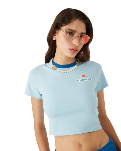 Montagne Cropped Short Sleeve T-Shirt