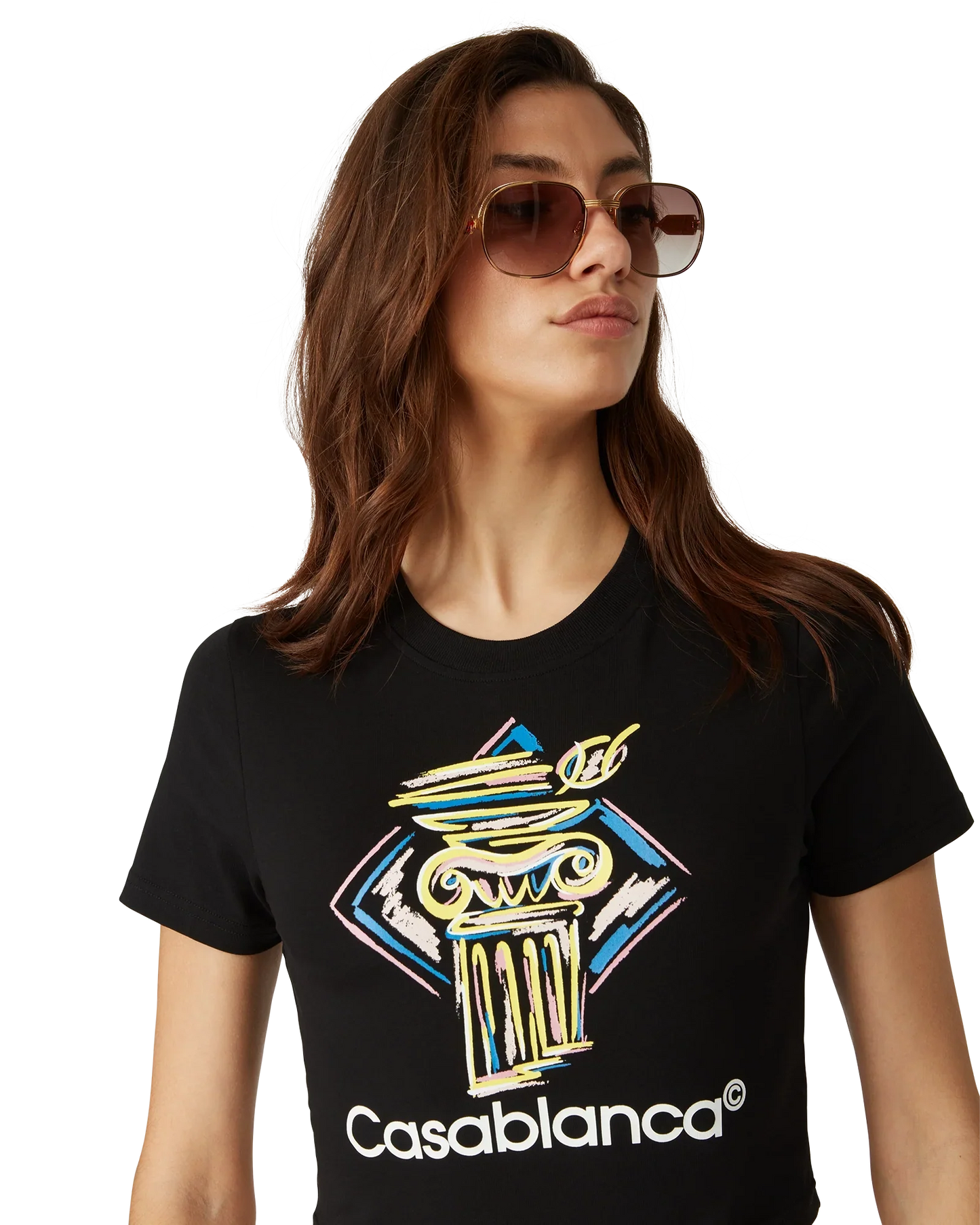 Diamond Column Baby Short Sleeve T-Shirt