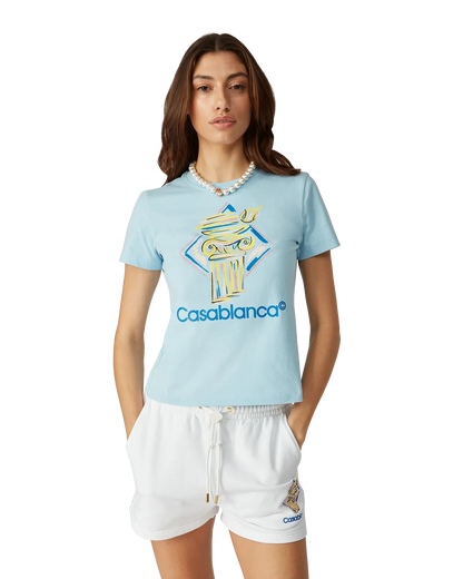 Diamond Column Short Sleeve T-Shirt
