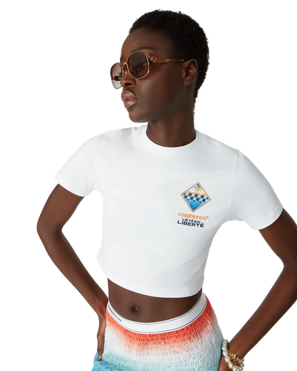 The L'¨¦t¨¦ En Libert¨¦ Short Sleeve Cropped T-Shirt