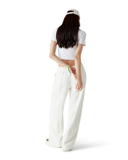 Casa Beach Wave Cropped Short Sleeve T-Shirt