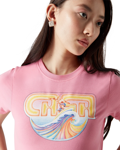 Casa Surf Cropped Short Sleeve T-Shirt