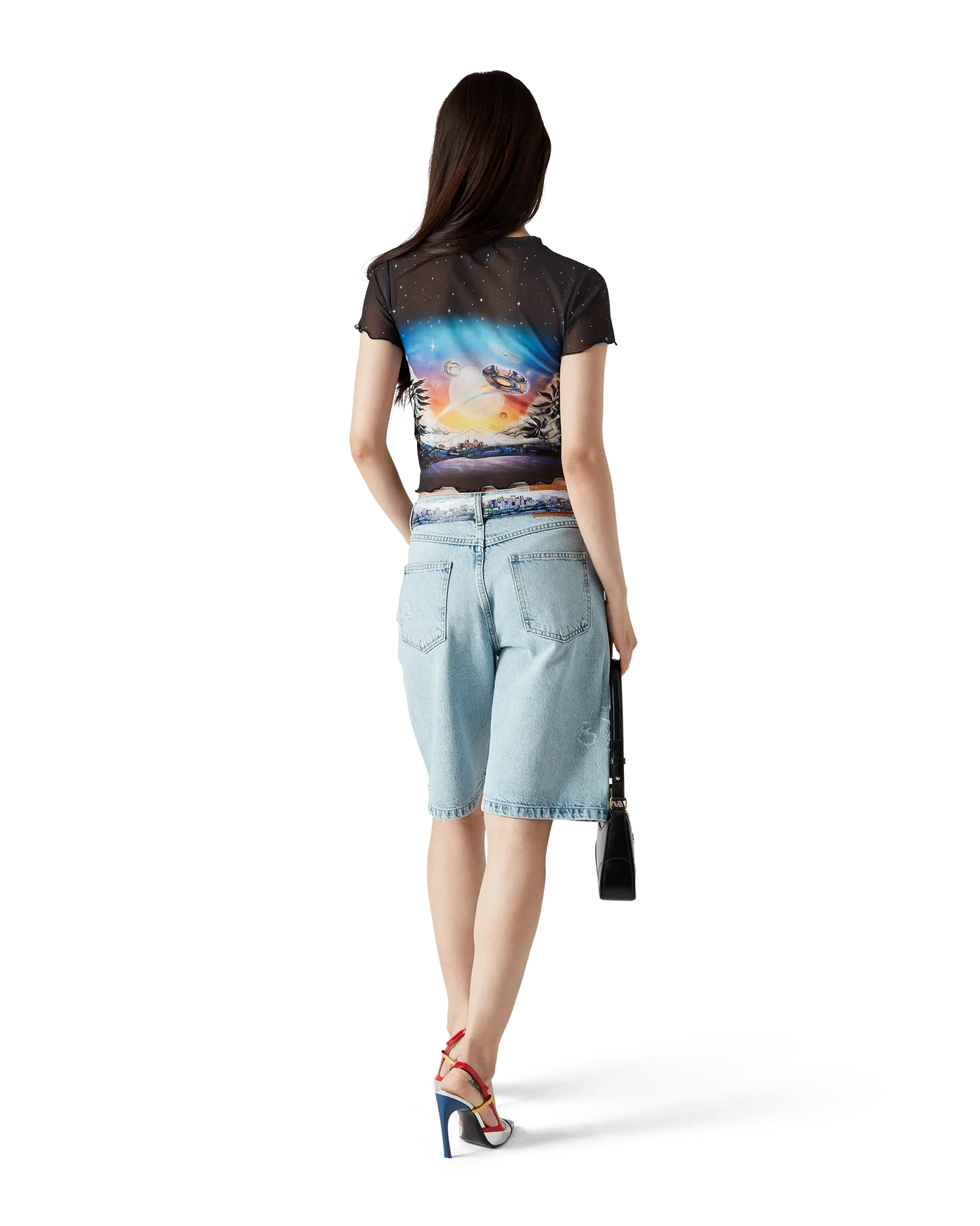 La Pr¨¦monition Mesh Short Sleeve T-Shirt